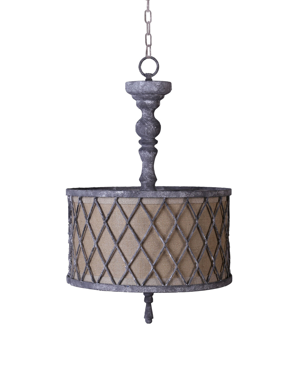 Dessa Metal Cylinder Chandelier