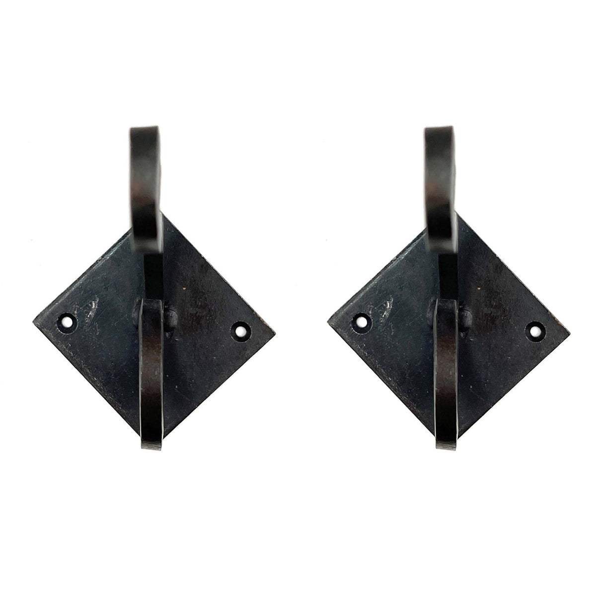 Wrought Iron Scroll Hook Set of 6, Kitchen Cabinet Knobs Dresser Knobs Drawer Knobs Handles