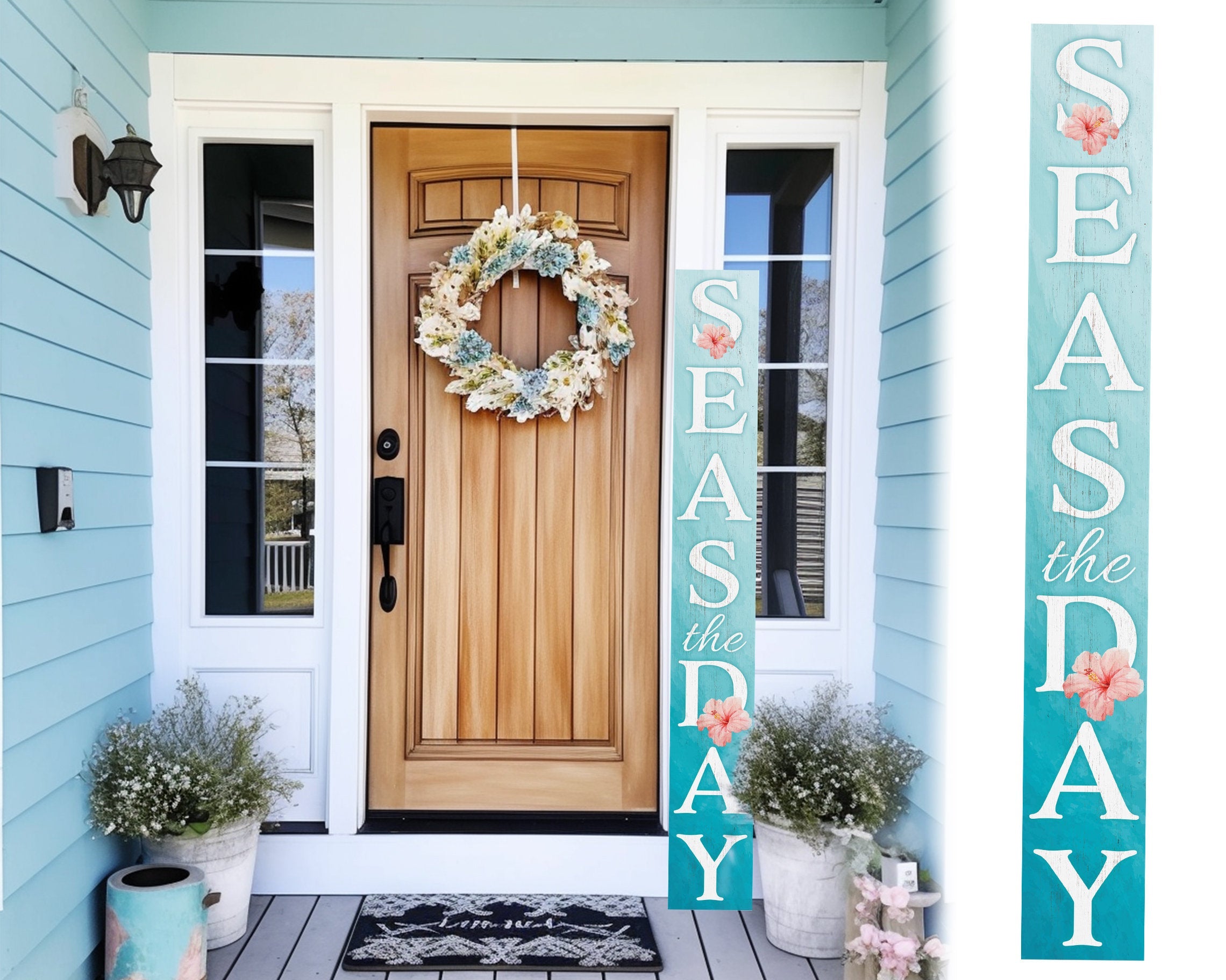 72in-Seas-the-Day-Outdoor-Summer-Sign-|-Front-Door-Porch-Sign-|-Coastal-Summer-Welcome-Sign-|-Farmhouse-Home-Decorations-