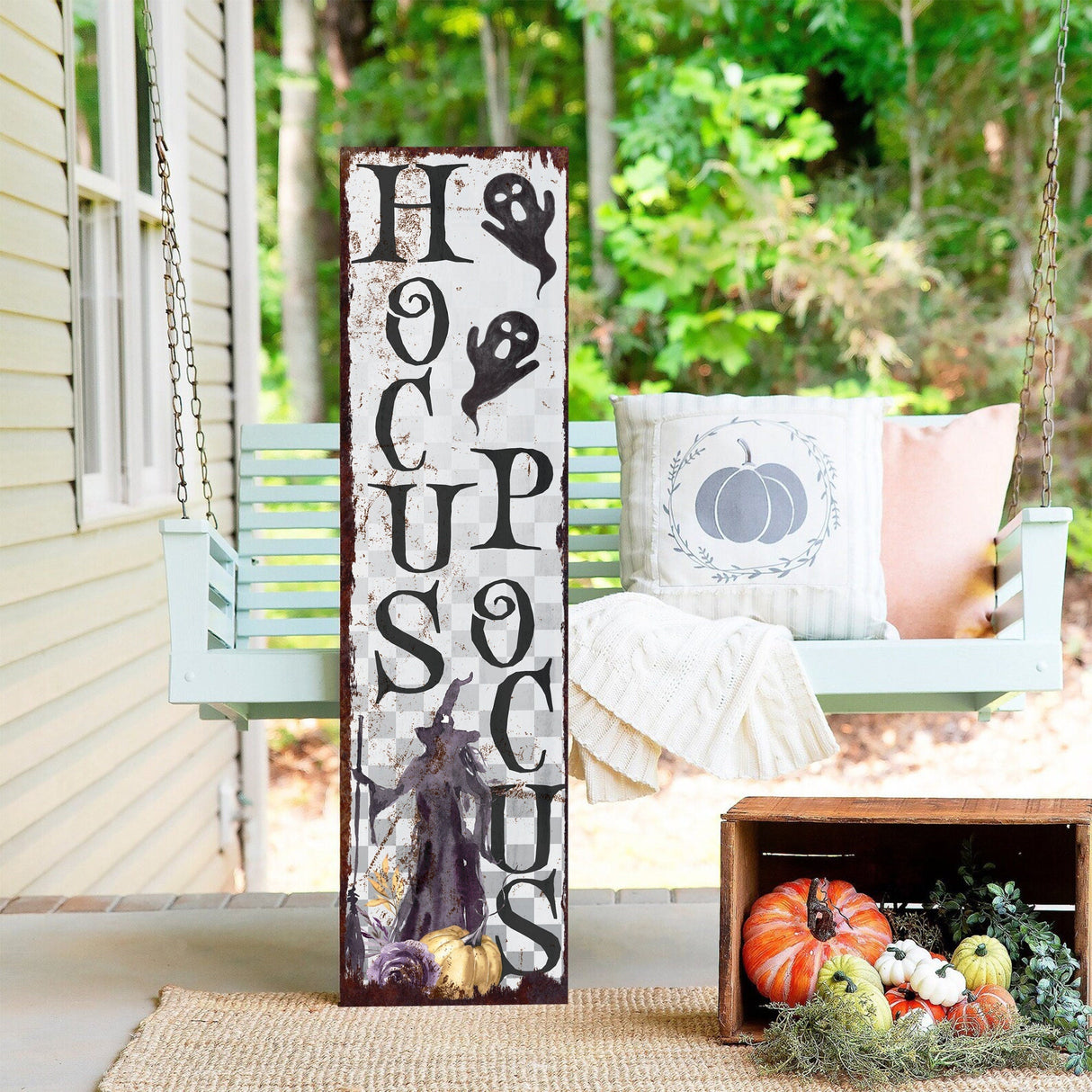 36in Hocus Pocus Halloween Porch Sign