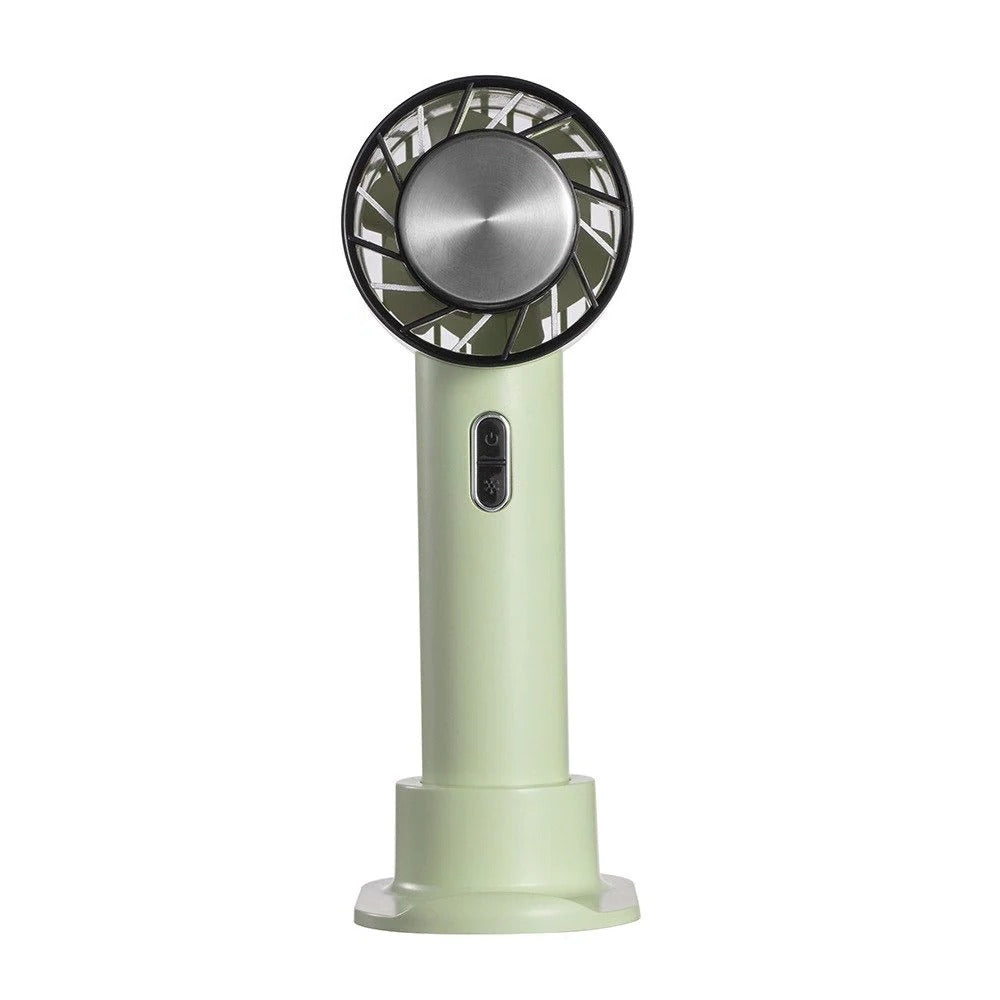 Portable Rechargeable Handheld Fan 2200mAh 3-Speed USB Cooling Fan