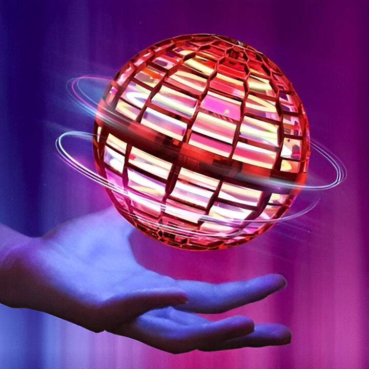 Flying Orb Boomerang Ball LED Motorized Hover Toy
