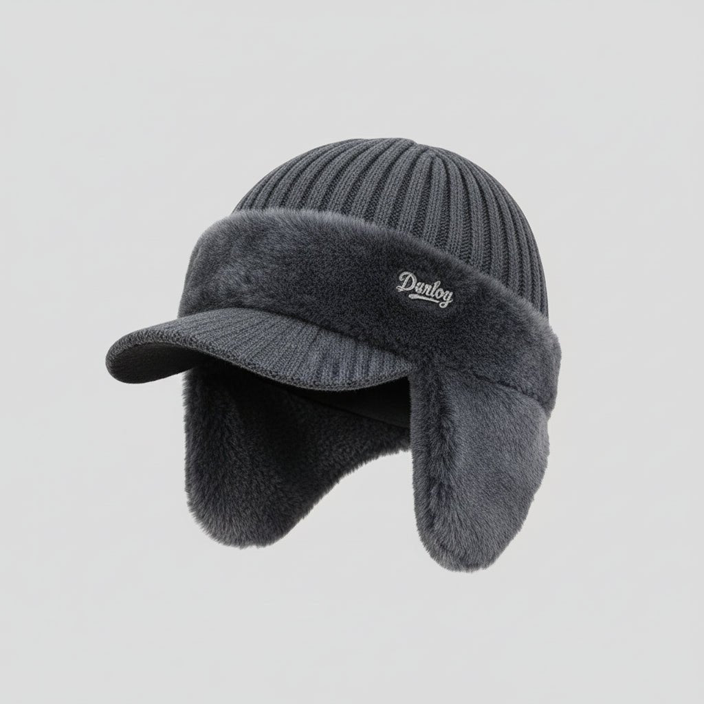 Winter Trapper Hat with Ear Flaps Cold Weather Warm Cap