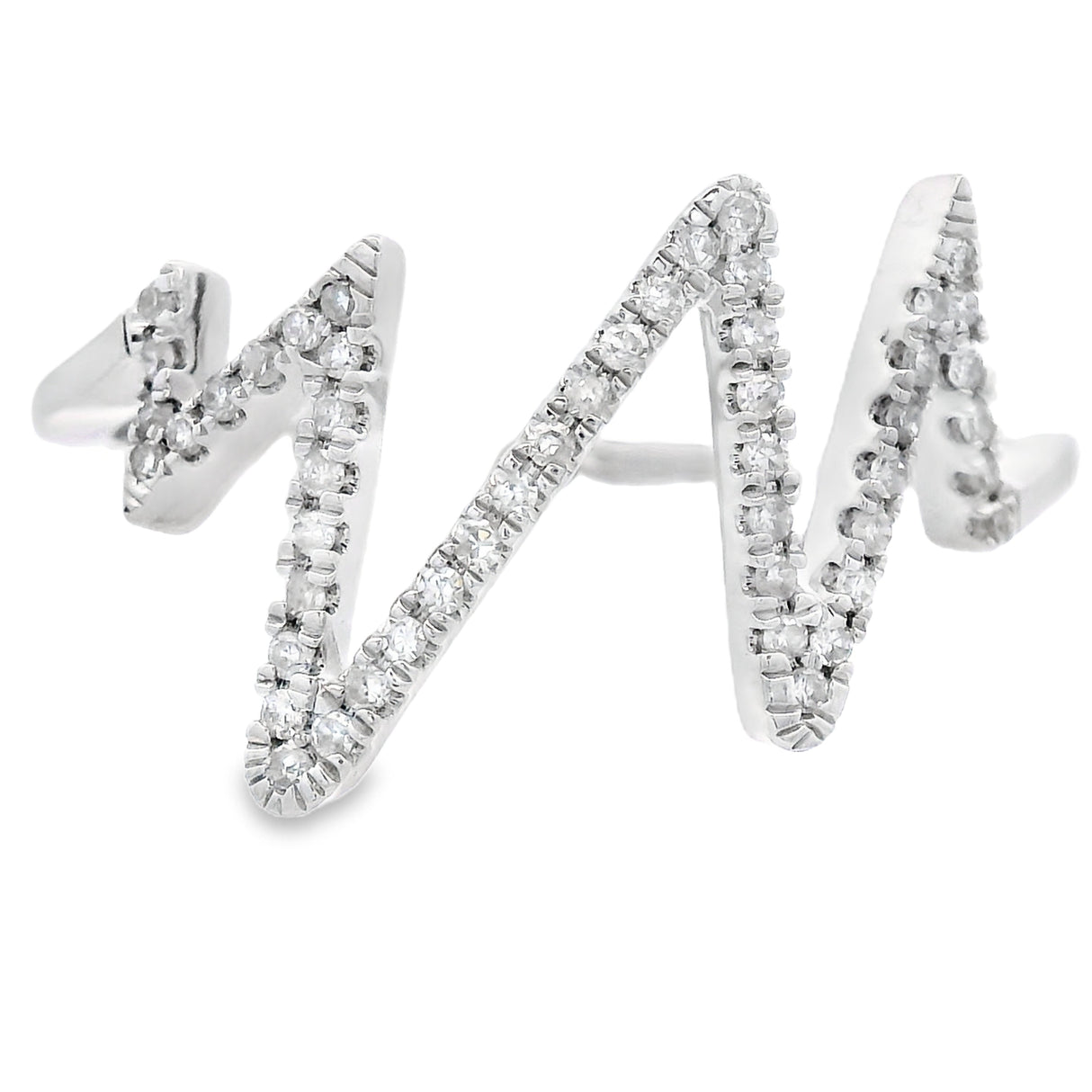 .15ct Diamond Ring 14KT White Gold