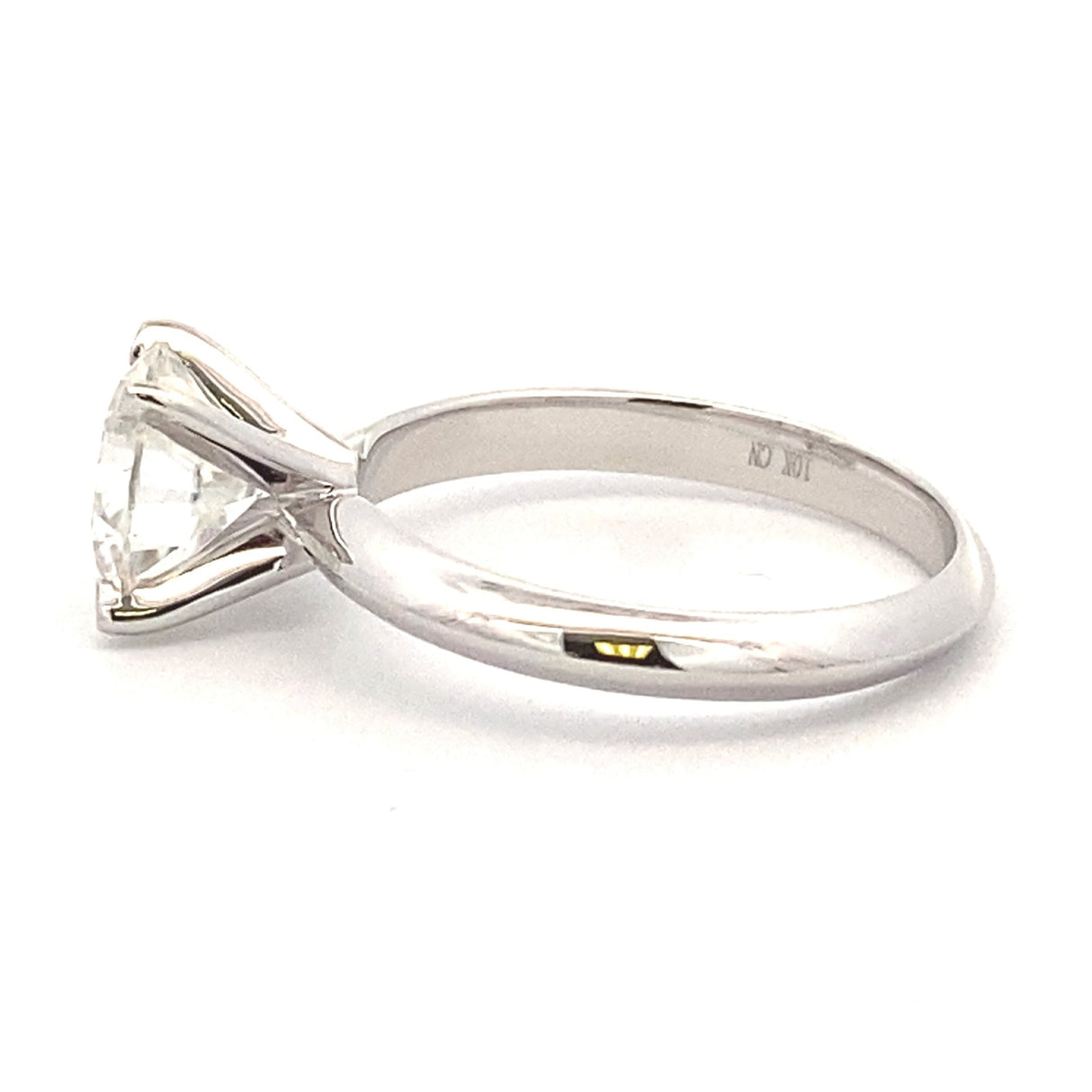 Natural 1.75ct Moissanite Sterling Silver