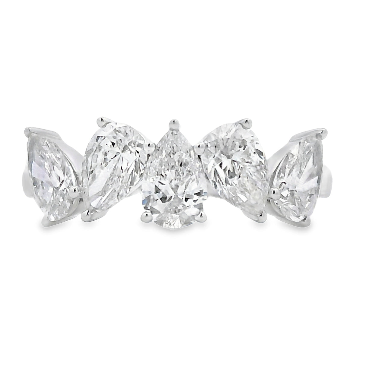 Lab Grown Diamond Wedding Band Ring 10KT White Gold