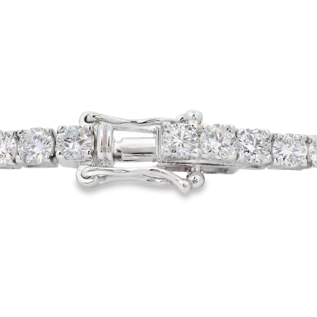 Lab Grown Diamond Tennis Bracelet Sterling Silver