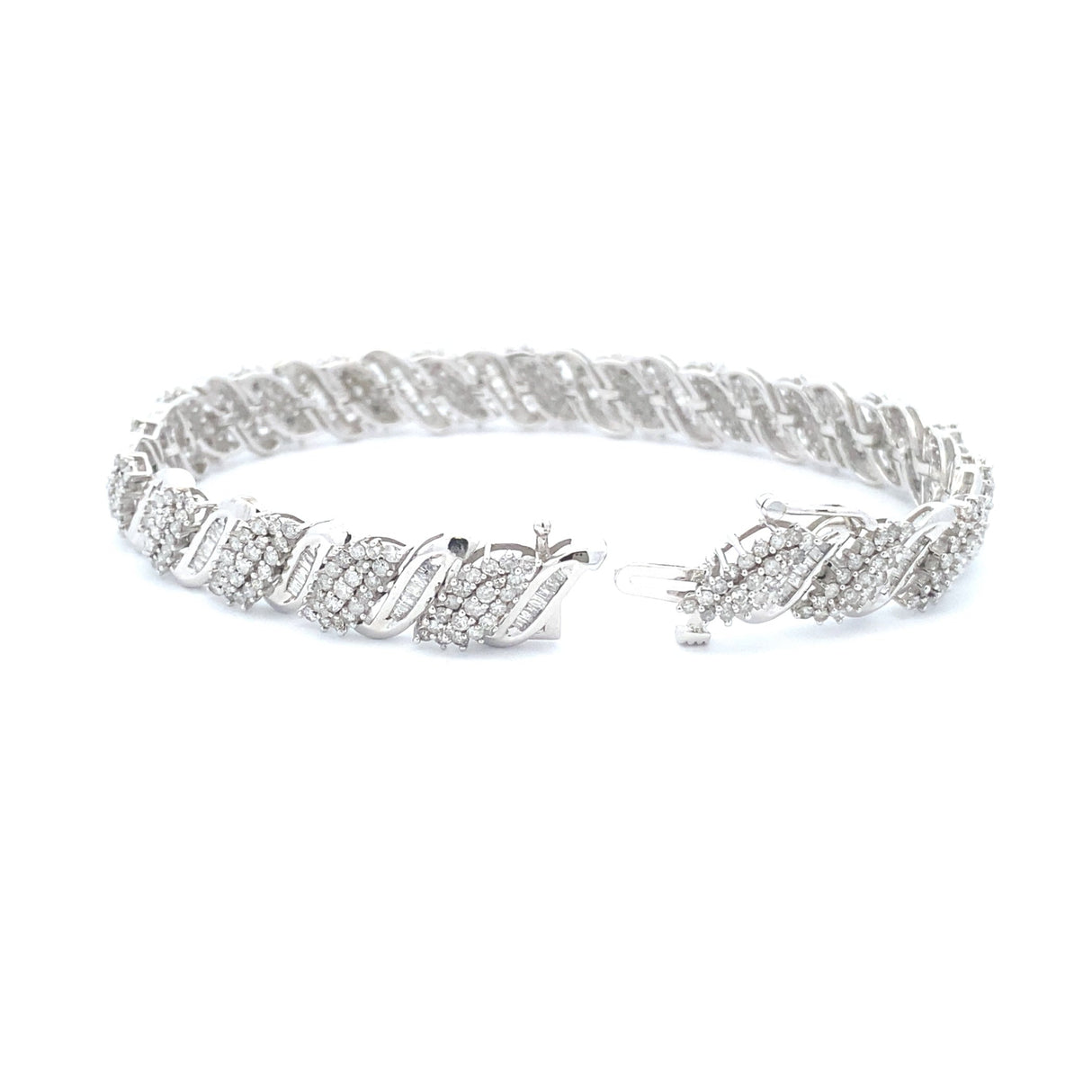 5.00ct Diamond Tennis Bracelet 10KT White Gold