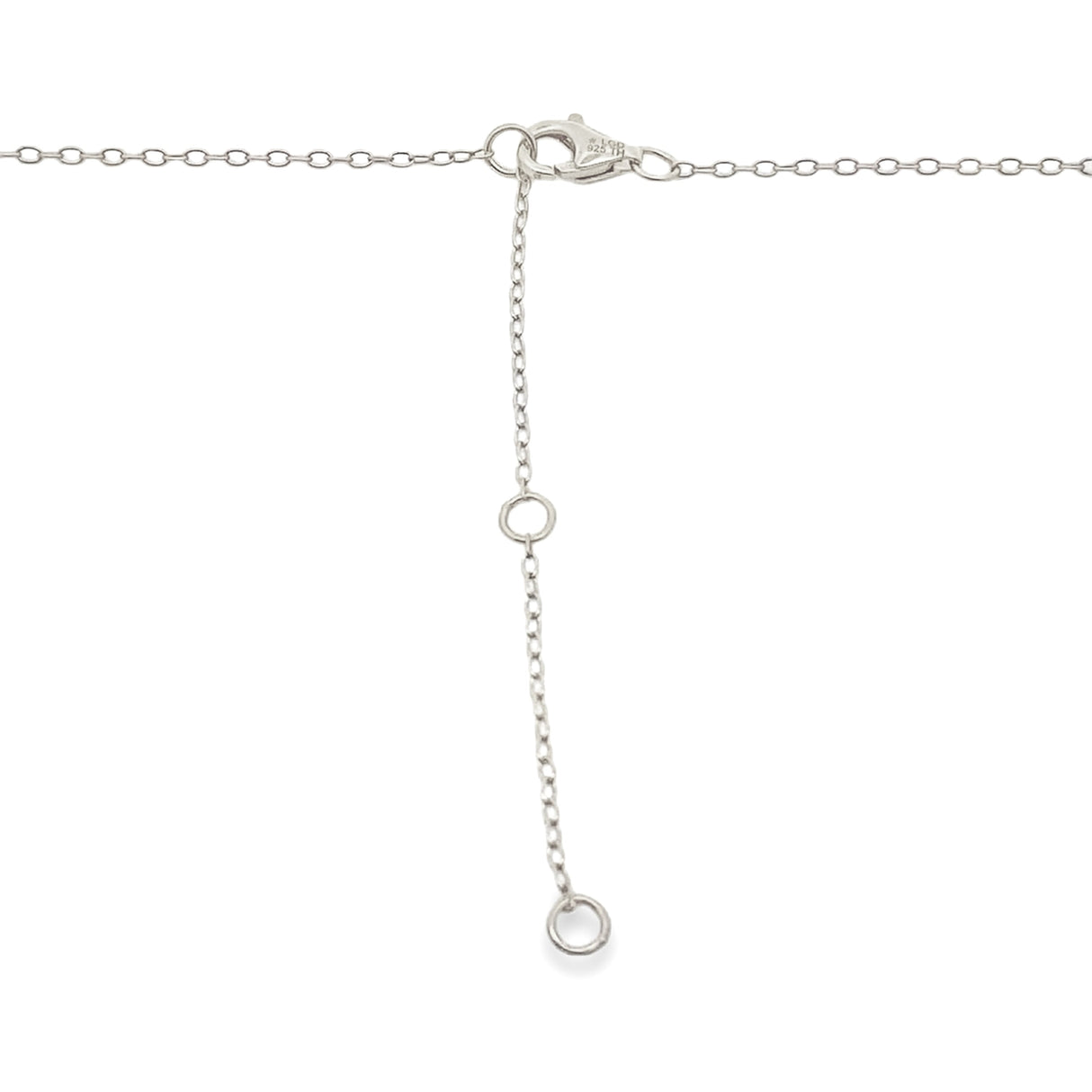 Genuine .65ct Cross Religious Pendant Sterling Silver