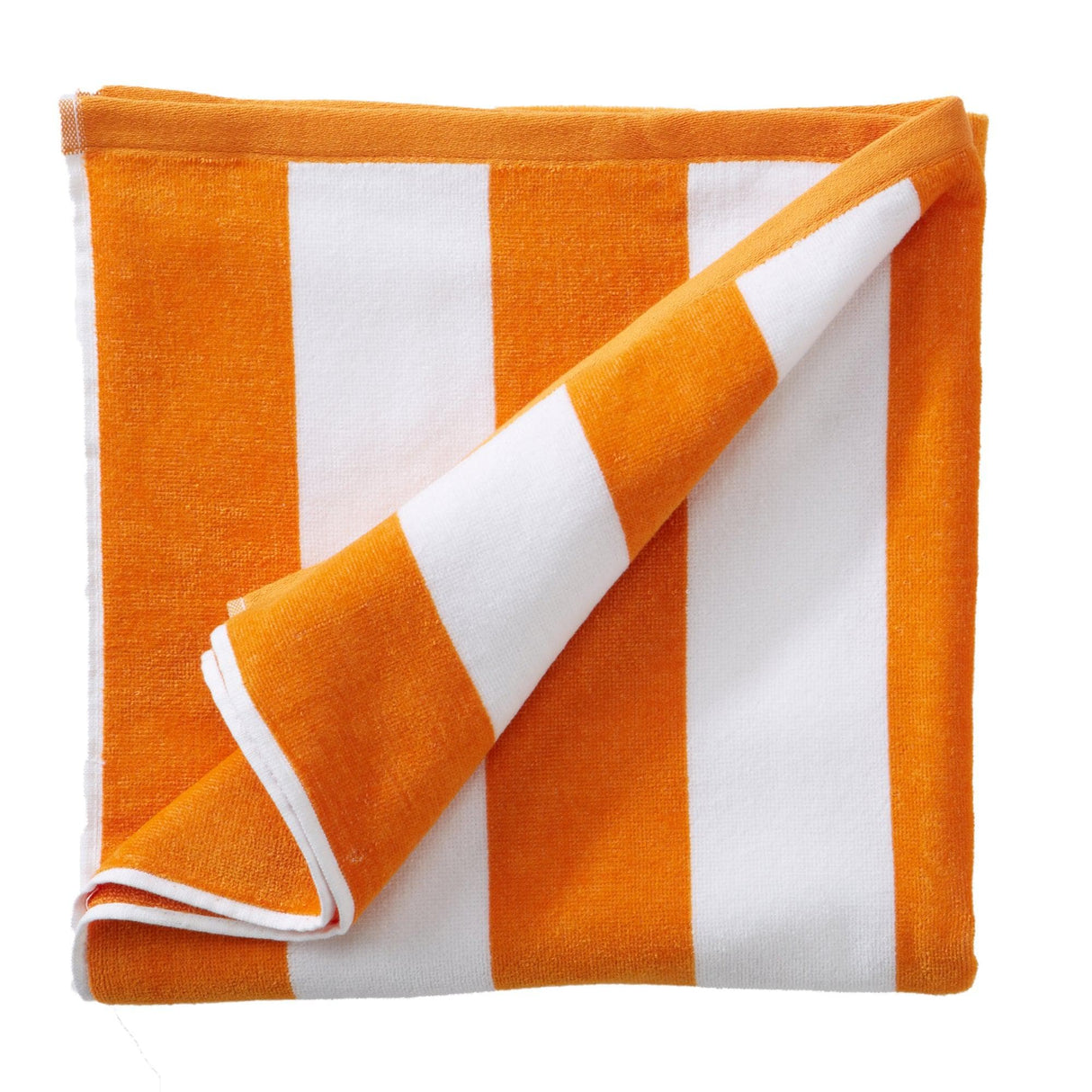 Cotton Velour Cabana Stripe Beach Towel - Novia Collection