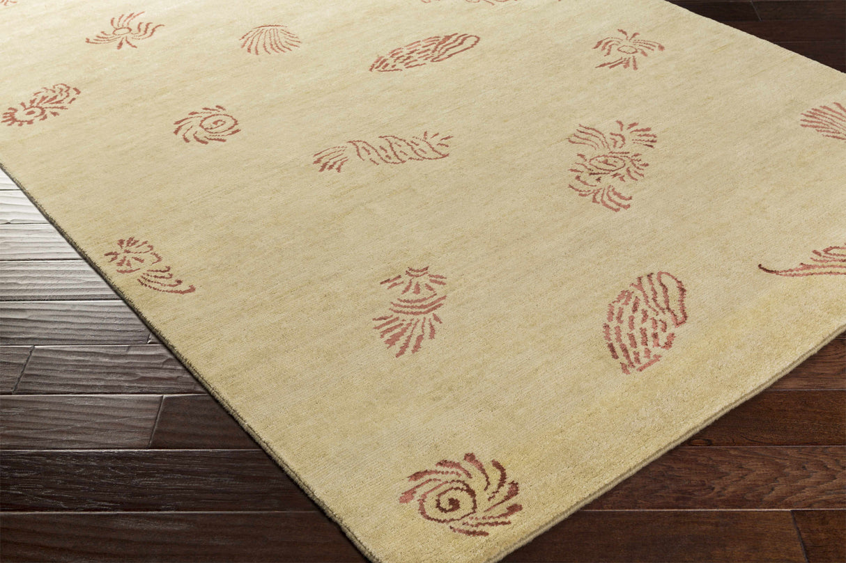 Yellow Premium Thick Wool Rug - Clearance