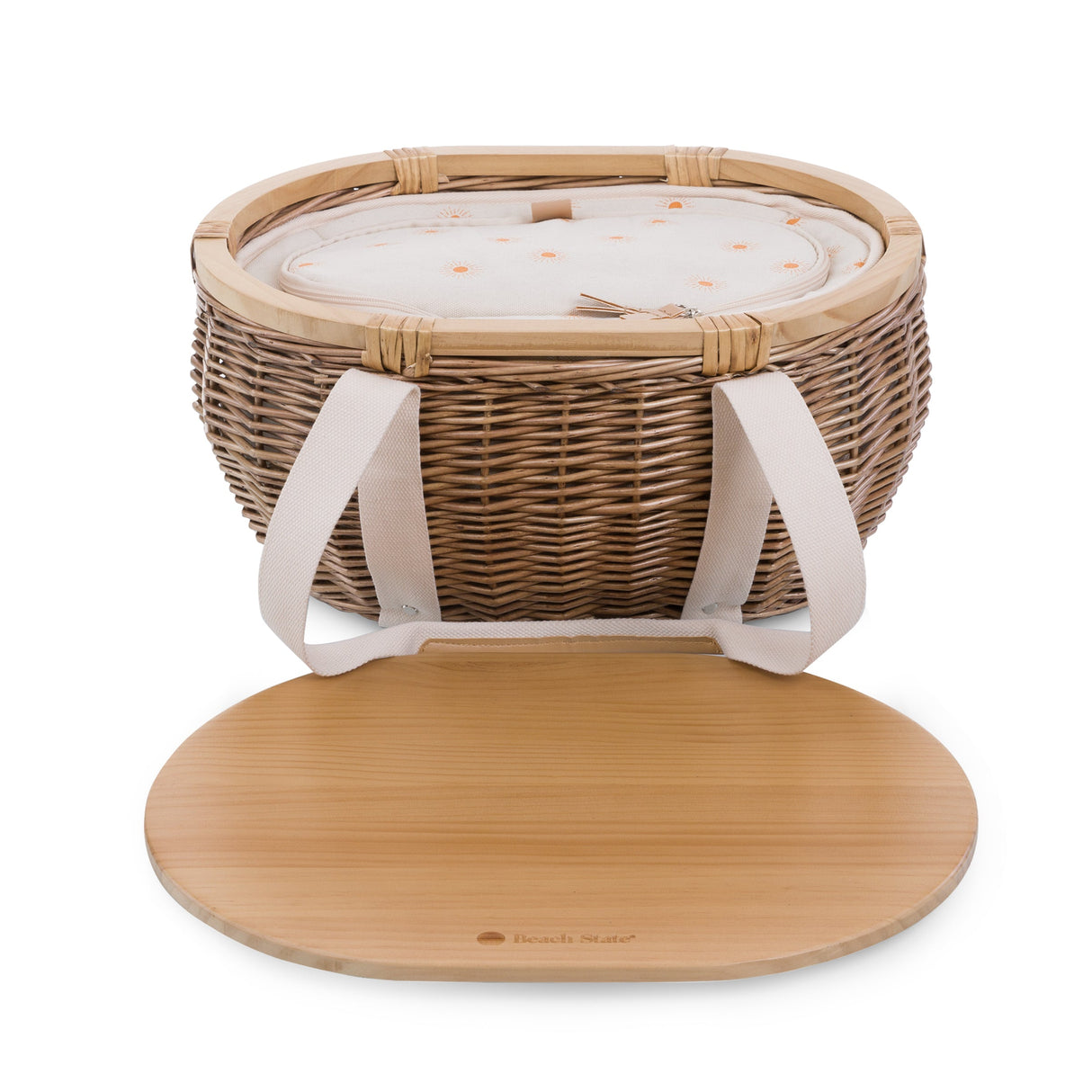 Castaway Insulated Cooler Picnic Basket