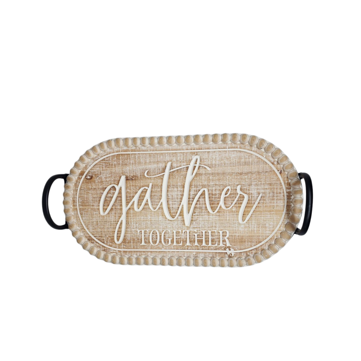 Rustic Gather Together Serving Tray -