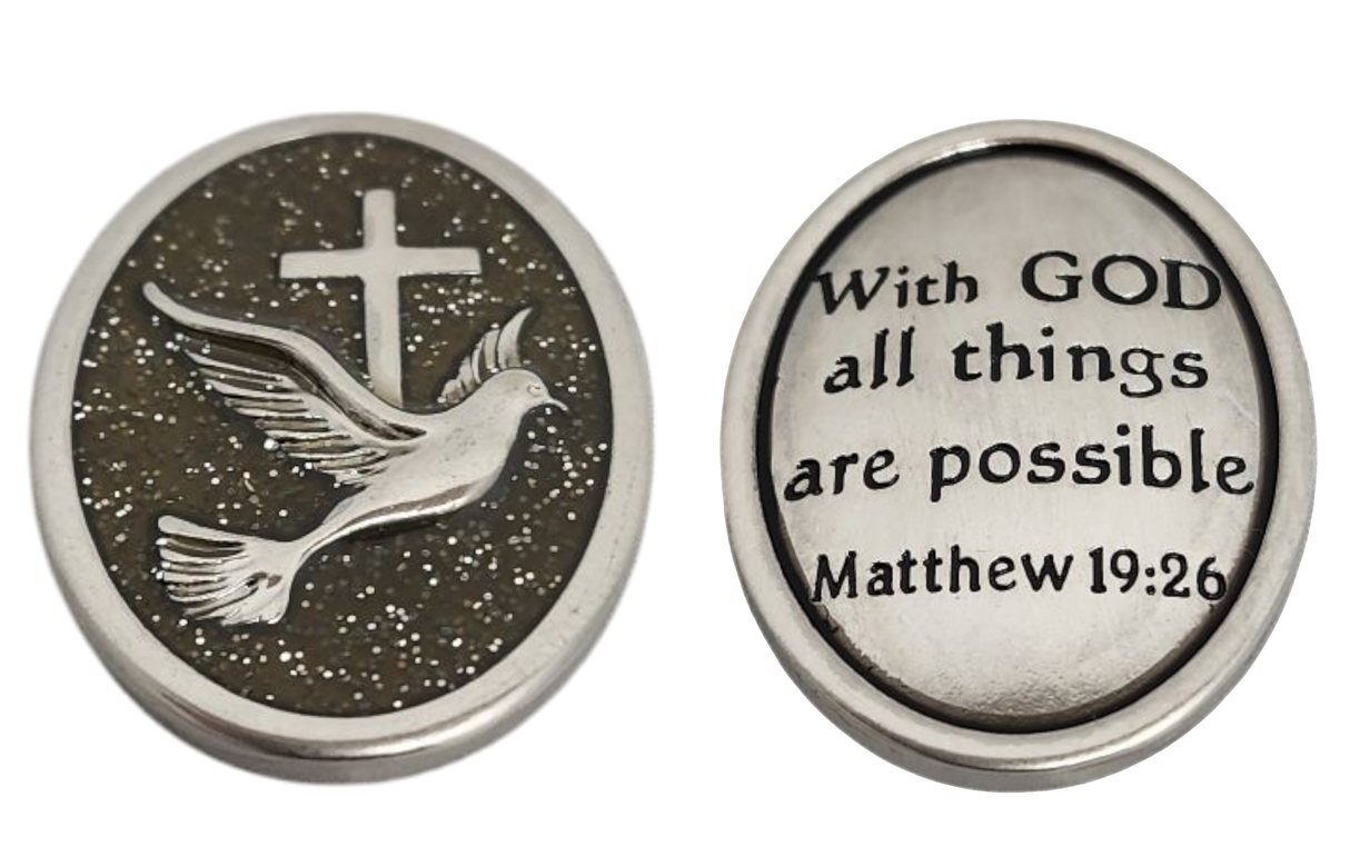 Scripture Token with Sentiment Card -