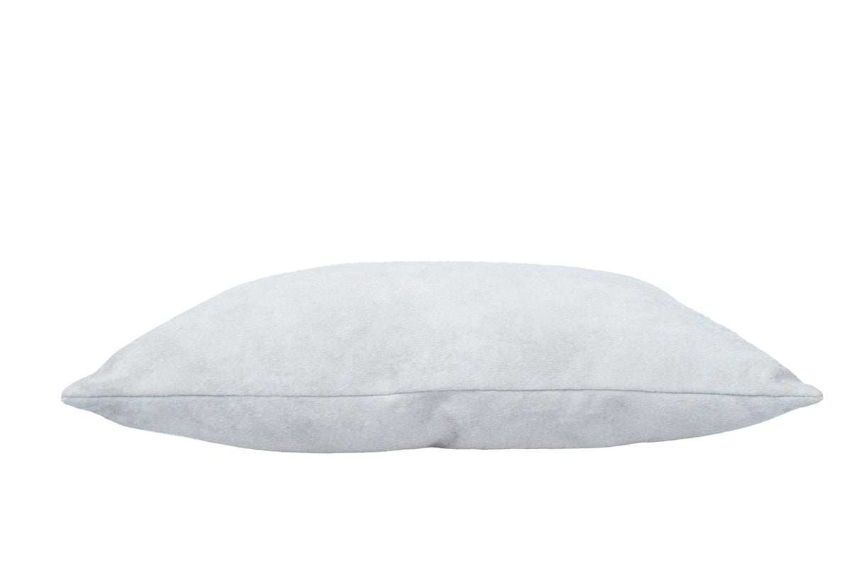 Ivory Square and Lumbar Luxury Velvet Pillow | TRDPL01