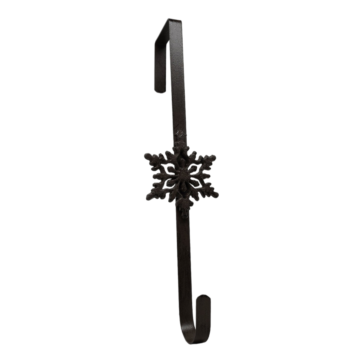 Cast Iron Wreath Holder - Snowflake