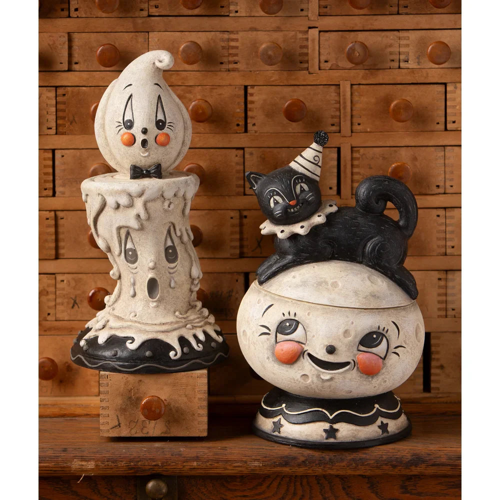 CANDLESTICK GUS AND MOURNING RUS BY JOHANNA PARKER FOR BETHANY LOWE DESIGNS