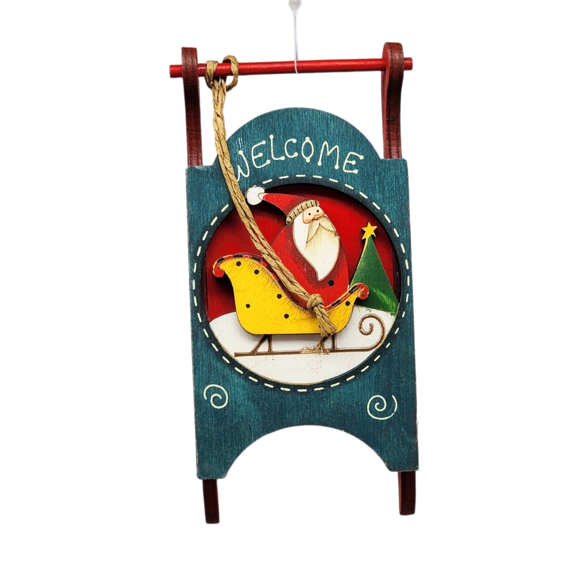 Rustic Wood Ornament -