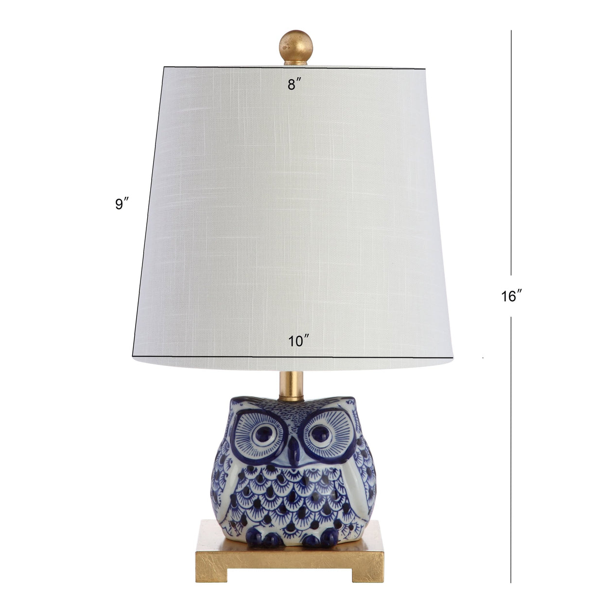 Justina ceramic mini led table lamp - Tuesday Morning - Table Lamps