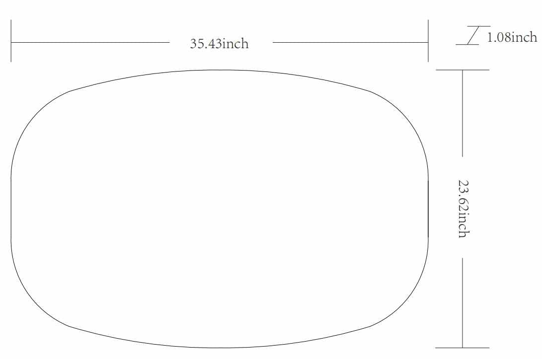 Kopparberg Gold Frame Round Mirror