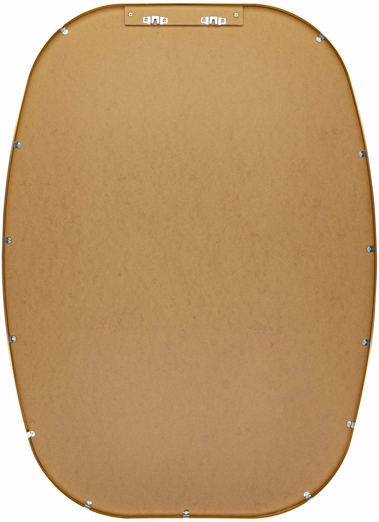 Kopparberg Gold Frame Round Mirror