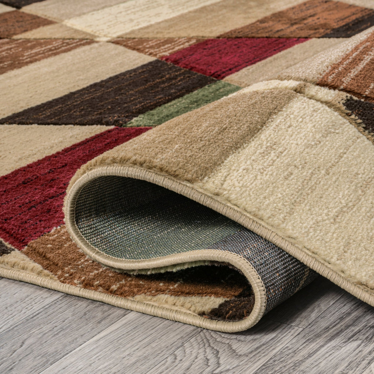 Kehoe Retro Diamonds Geometric Area Rug - Tuesday Morning - Area Rugs
