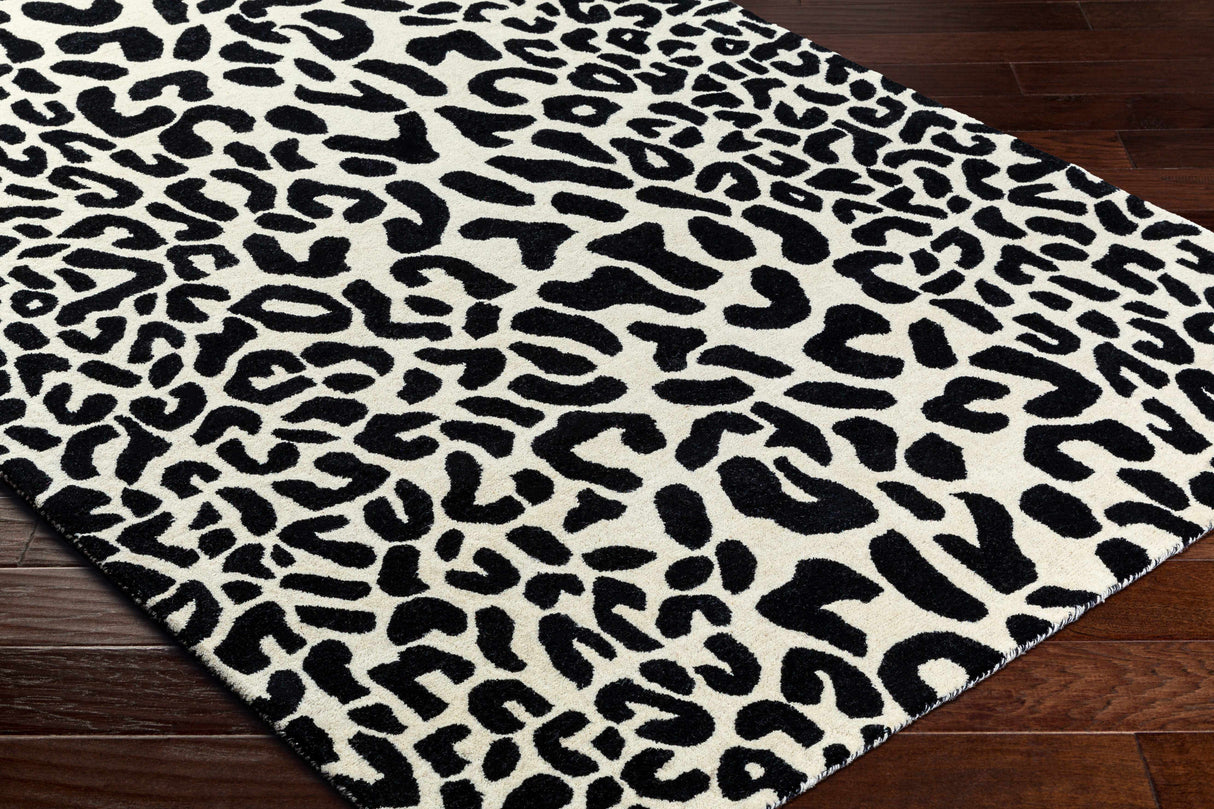 Kass Leopard Print Area Rug - Clearance