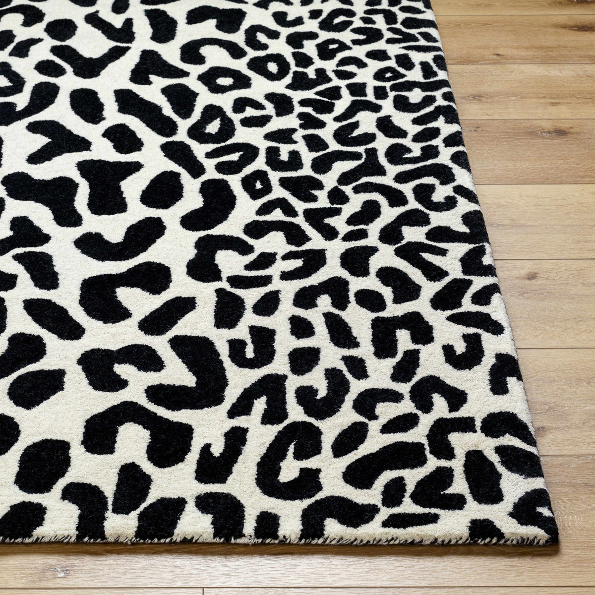 Kass Leopard Print Area Rug - Clearance
