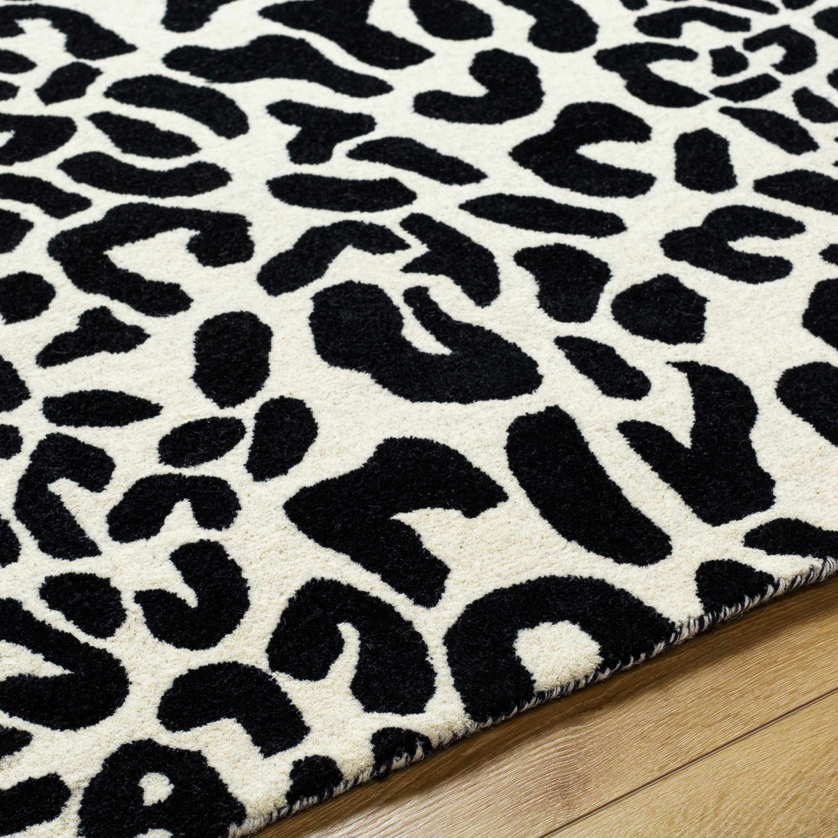 Kass Leopard Print Area Rug - Clearance