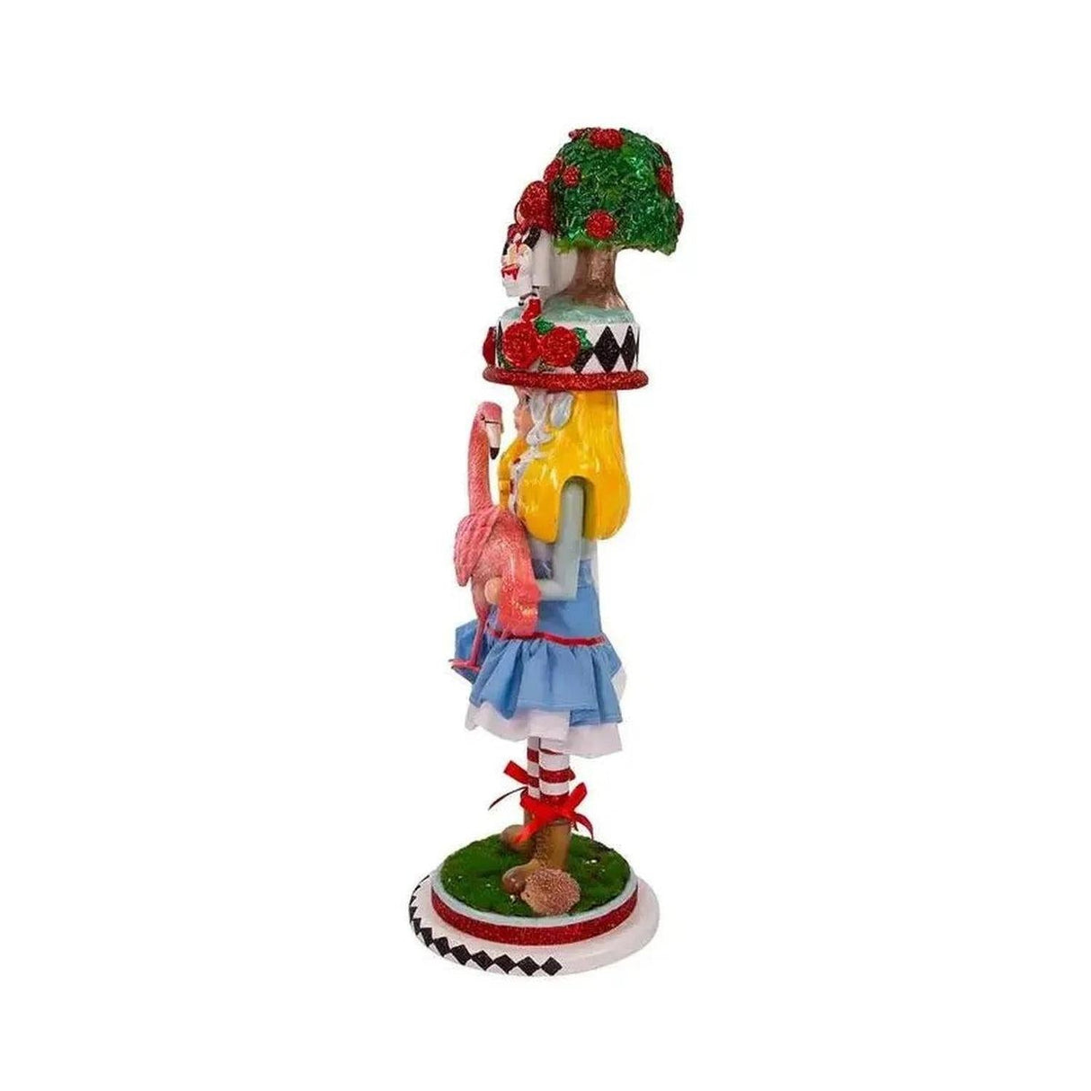 Kurt Adler 19" Hollywood Nutcrackers™ Alice With Flamingo Nutcracker