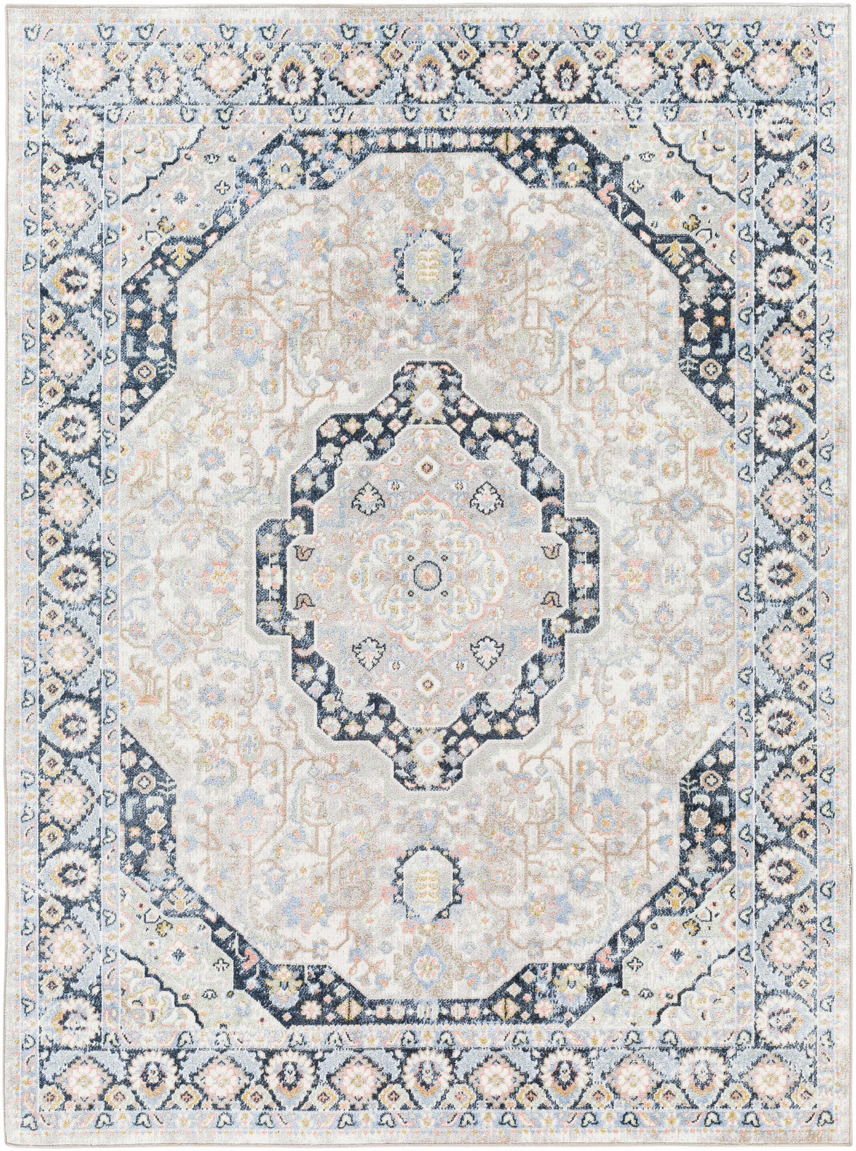 Kyra Washable Area Rug - Clearance