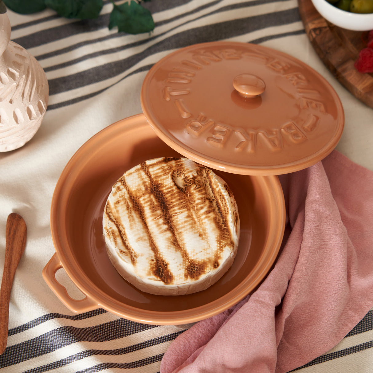 Terracotta brie baker set by twine living®