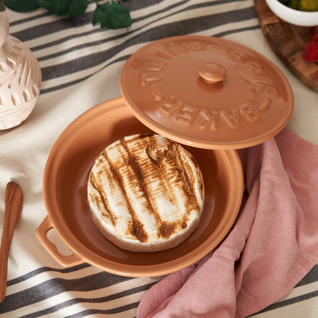 Terracotta brie baker set by twine living®