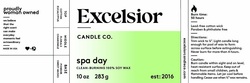 Spa Day Soy Candle