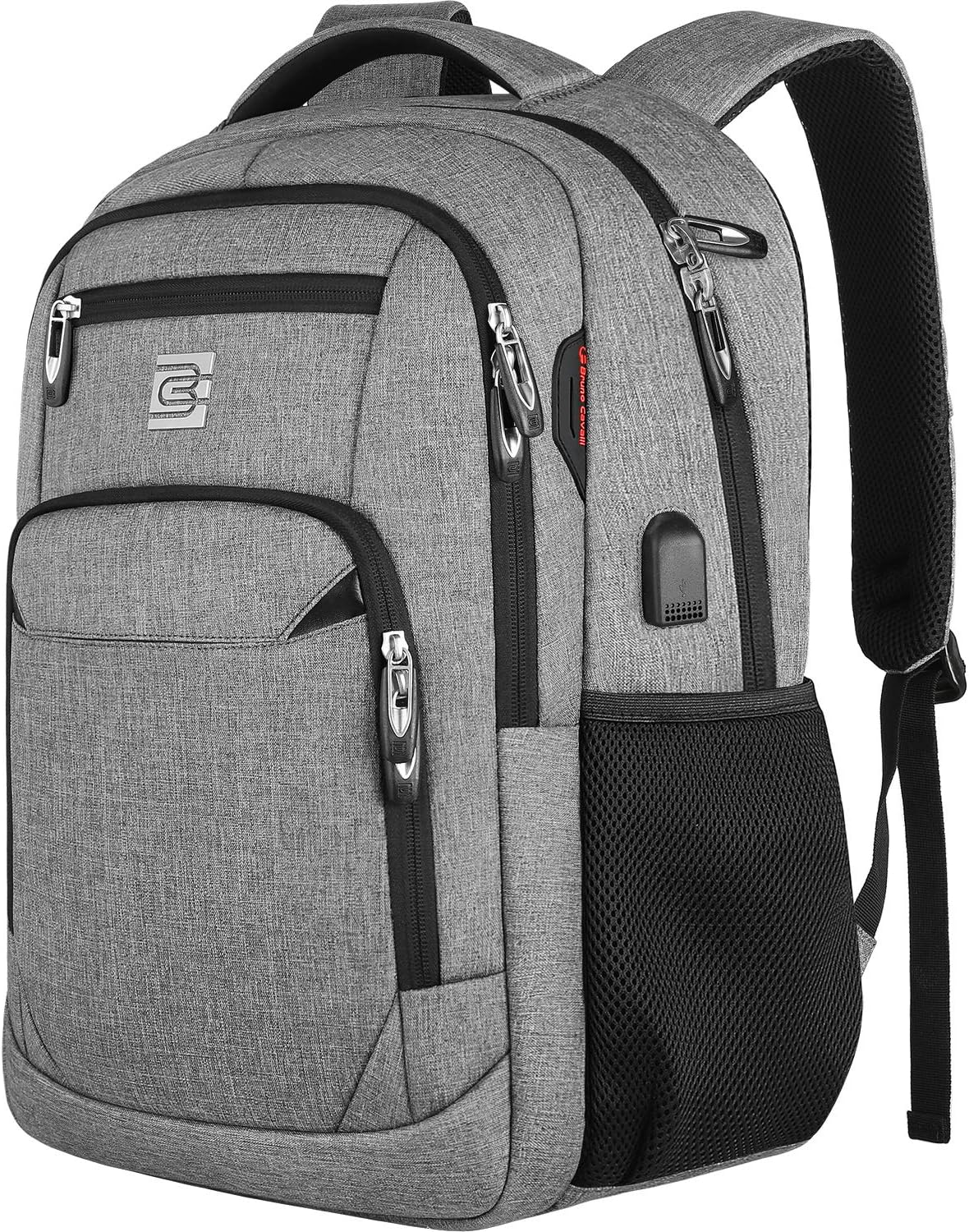 Slim Anti Theft Laptop Backpack 15.6 Inch USB Charging Travel Bag