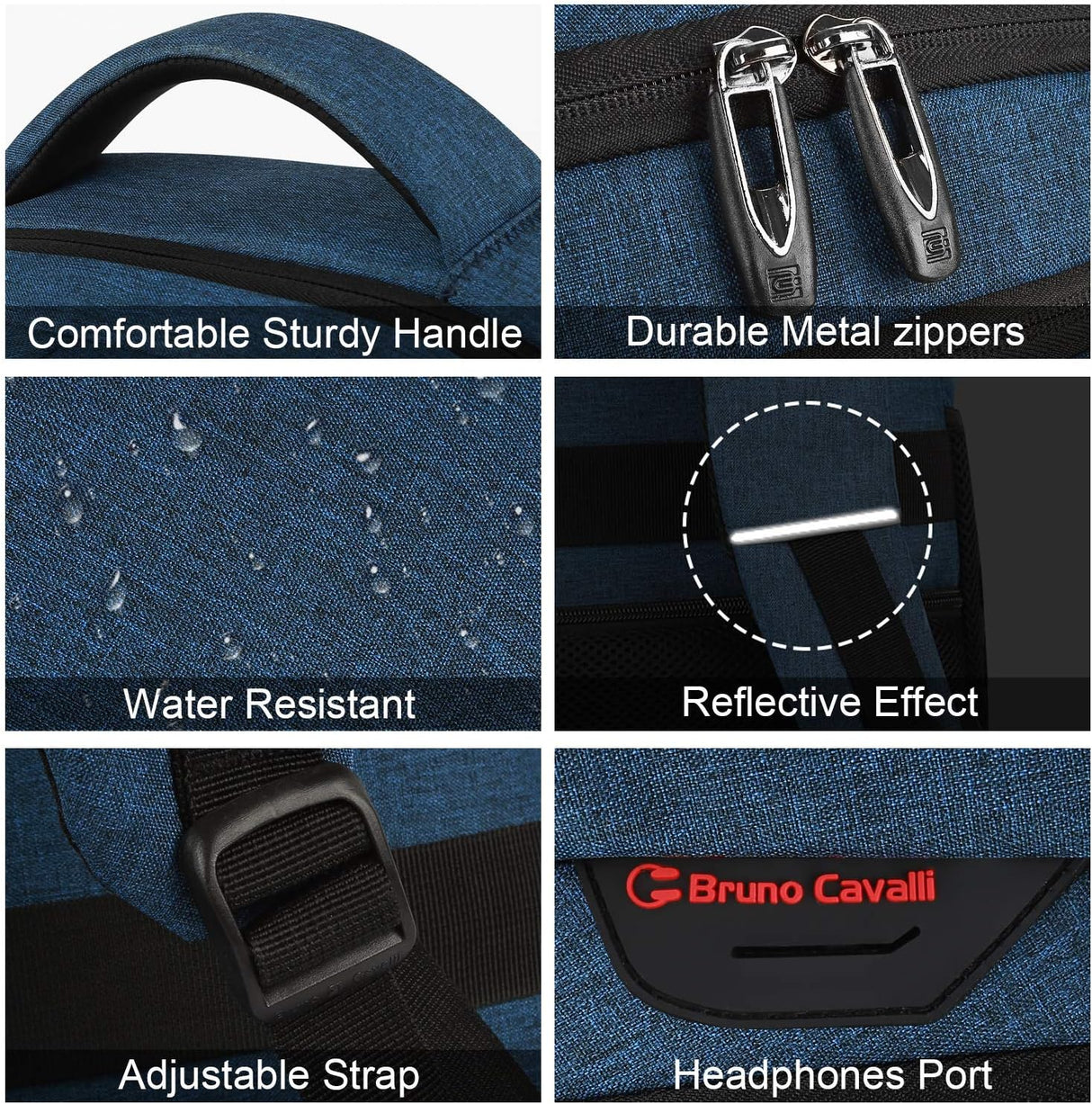 Slim Anti Theft Laptop Backpack 15.6 Inch USB Charging Travel Bag