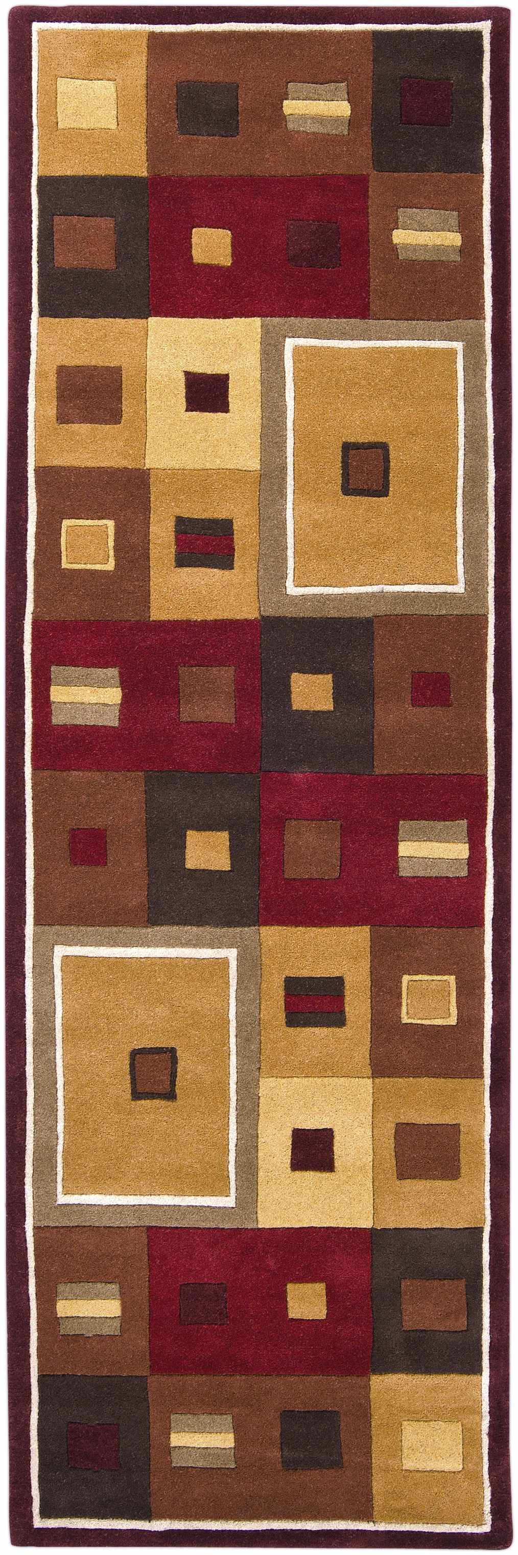 Lengby Modern Wool Rug - Clearance