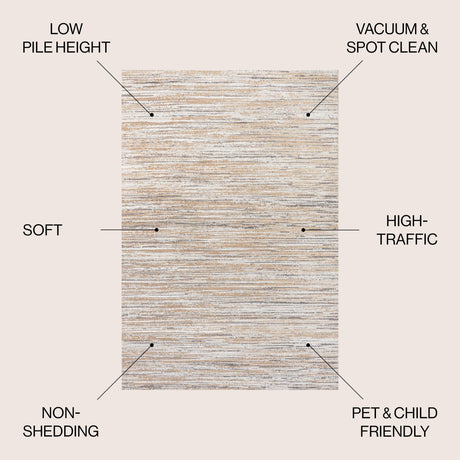 Loom Modern Strie' Area Rug - Tuesday Morning - Area Rugs