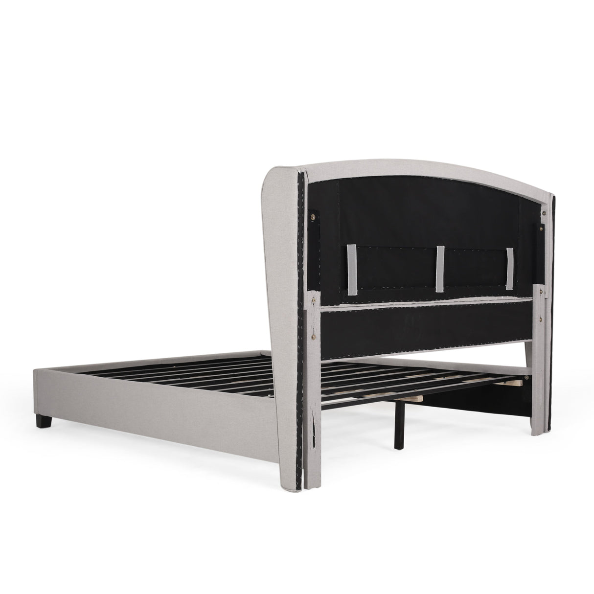 Button Tufted Wingback Bed