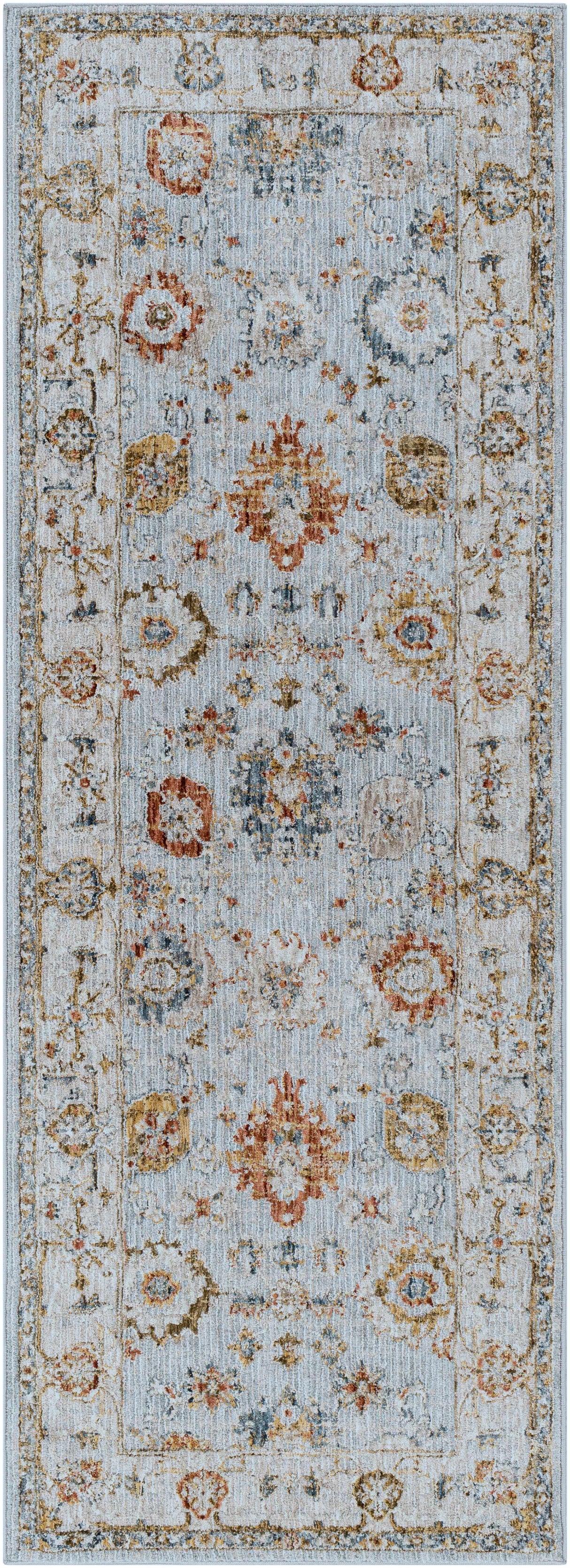 Luklukan Oushak Style Floral Rug