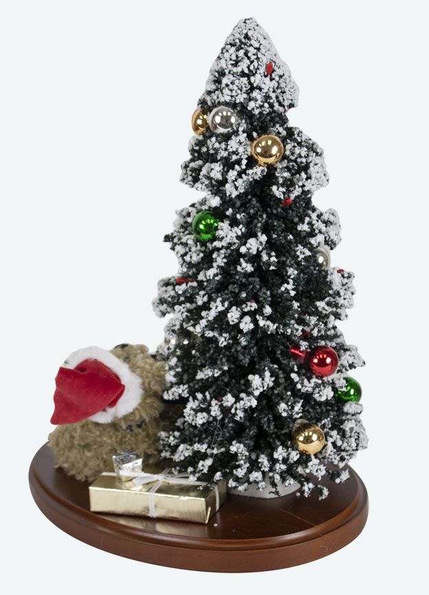 13 Inch Tree on Base with Bag of Toys