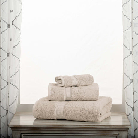 Madison Egyptian Cotton Plush Heavyweight 3 Piece Towel Set