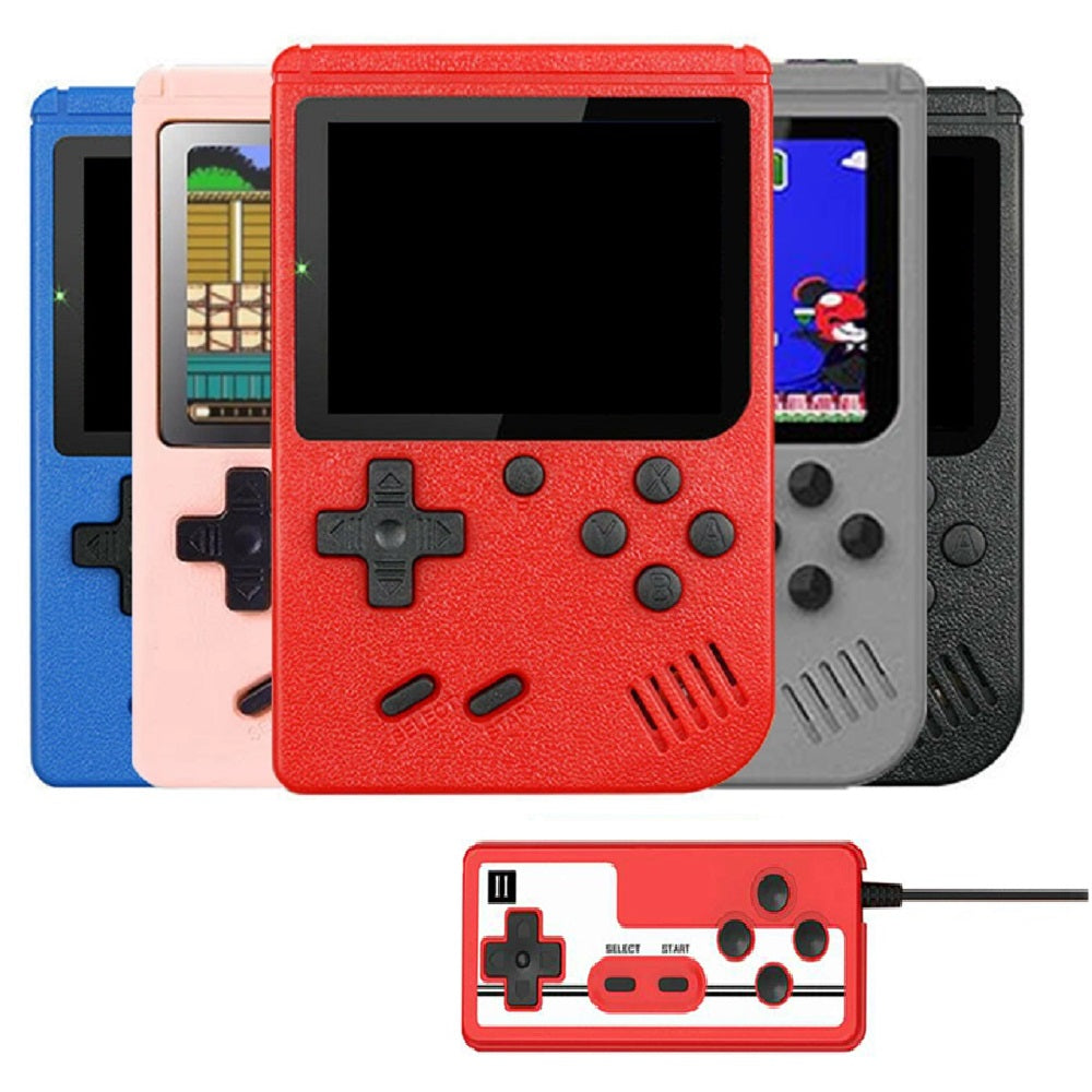 400-In-1-Handheld-Game-Console-with-2-Player-Controller-&-TV-Connection-
