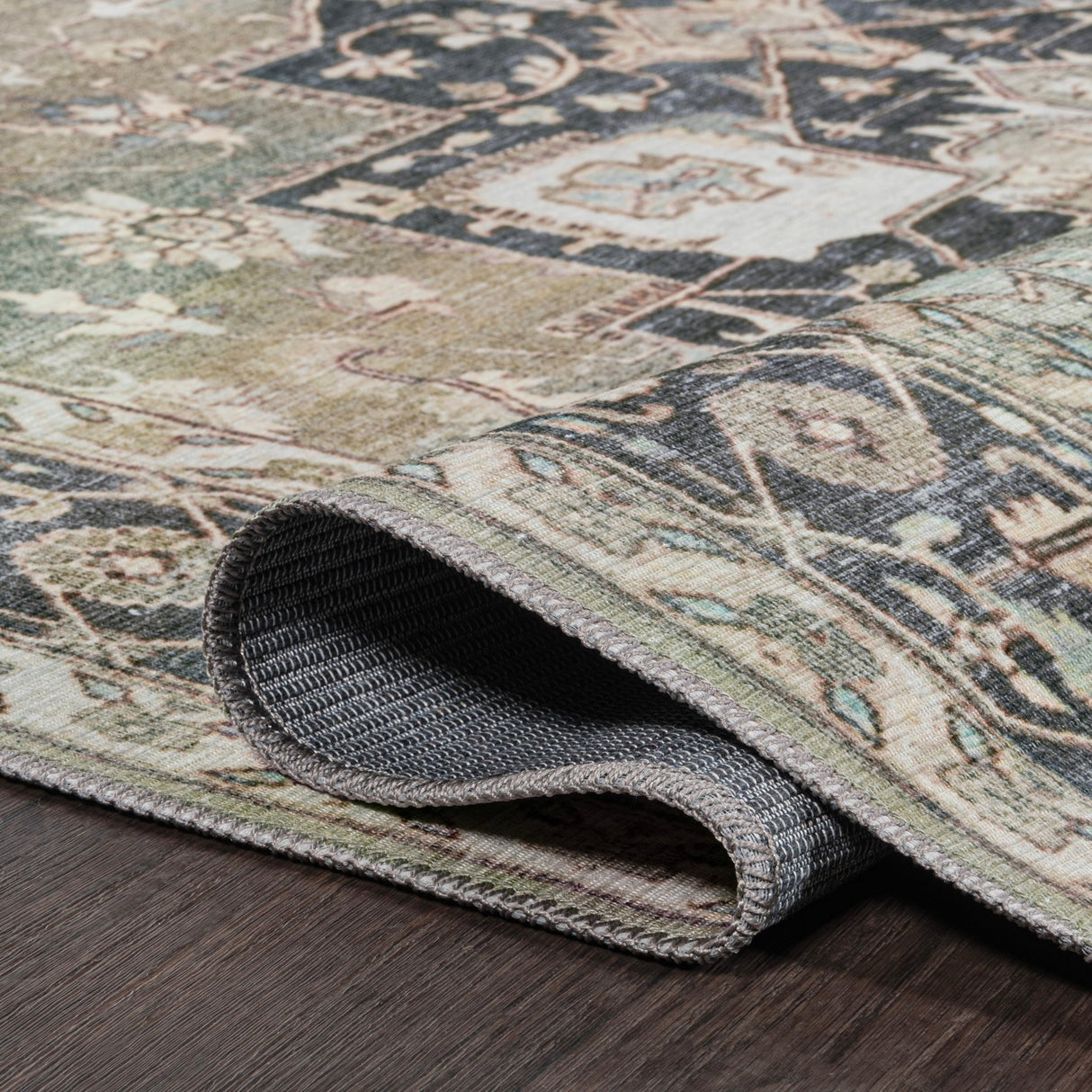 Maris Ornate Medallion Machine - Washable Runner Rug - Tuesday Morning - Runner Rugs