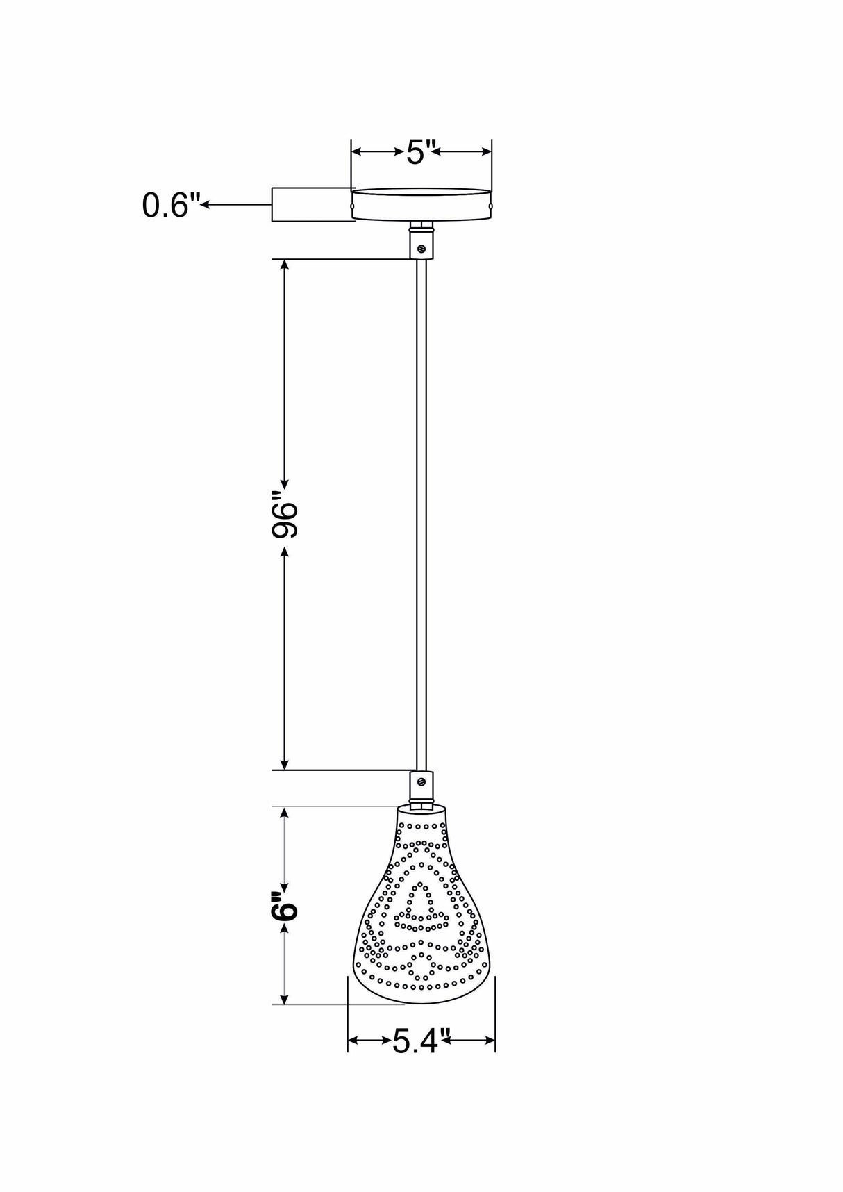 Maypearl Ceiling Light - Clearance