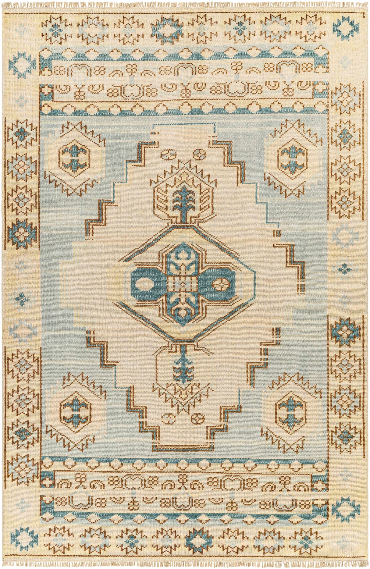 McColl Hand Knotted Wool Blend Rug - Clearance