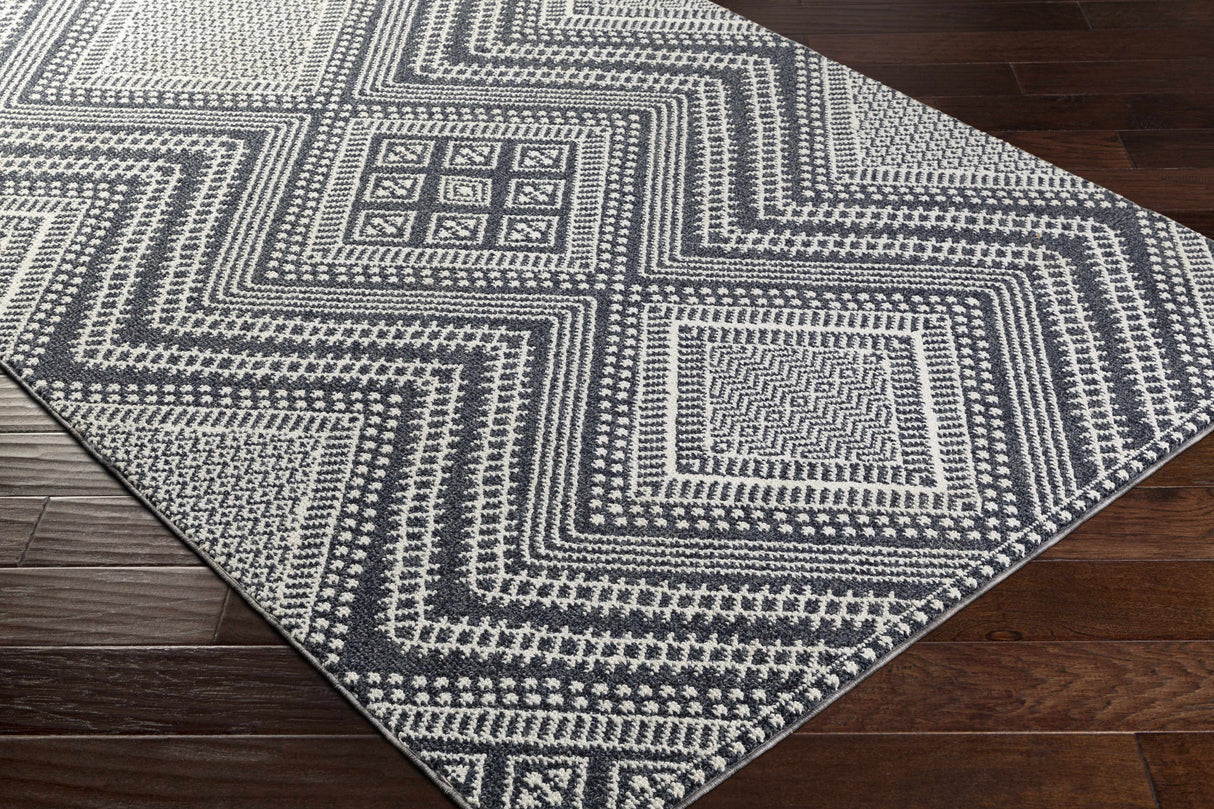 Madison Black&White Area Rug - Clearance
