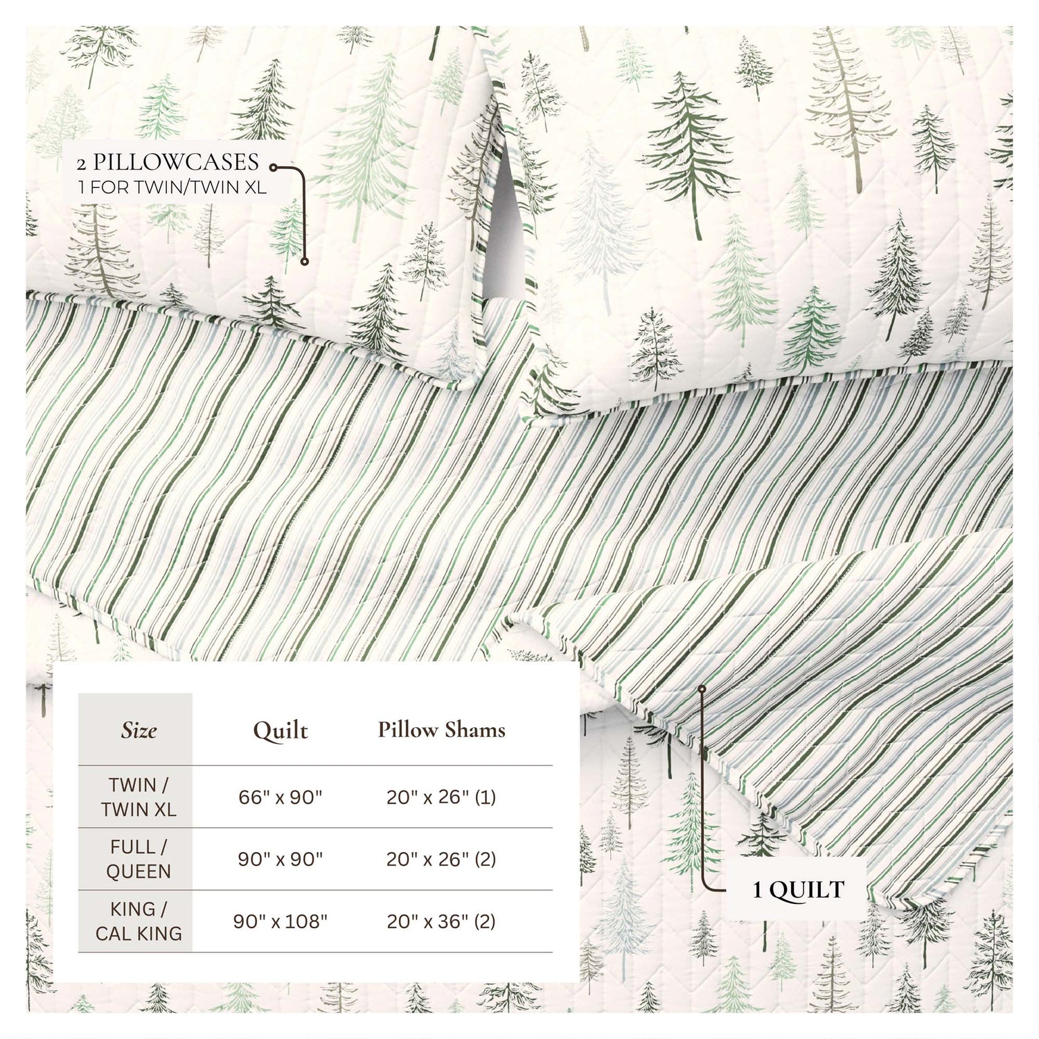 3-Piece Lodge Quilt - Truckee Collection