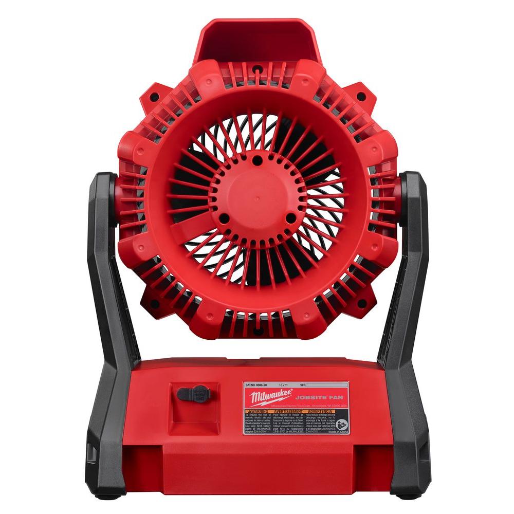Open Box - Milwaukee 0886-20 M18 18-Volt Lithium-Ion Cordless Jobsite Fan (Tool-Only)