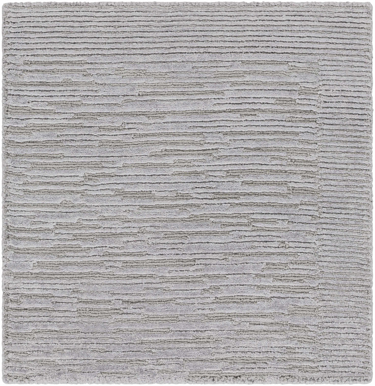 Mardi Silver Premium Wool&Silk Area Rug - Clearance